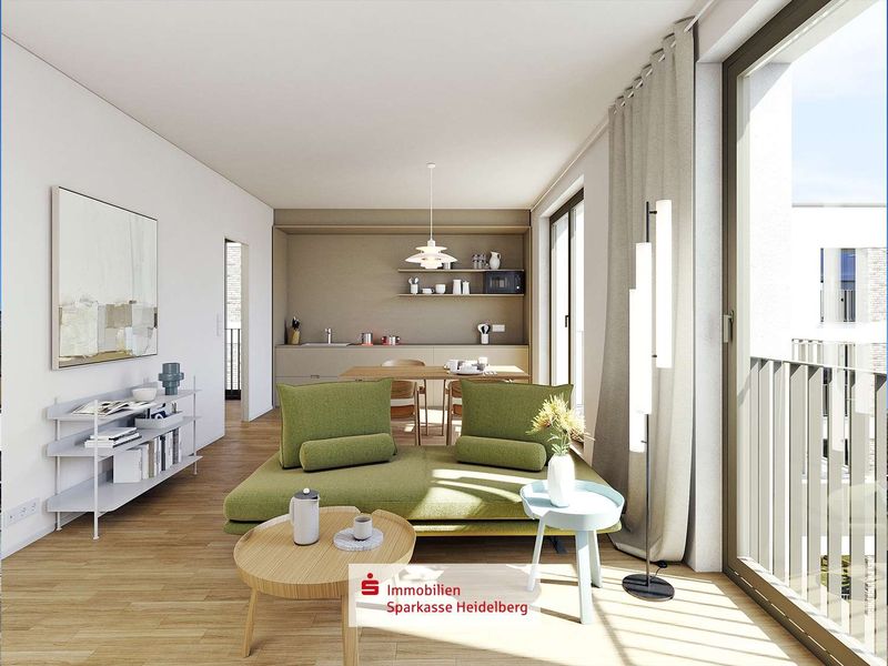 Zukunftssicher wohnen in zentraler Lage von Heidelberg - mit Balkon, Loggia oder Terrasse